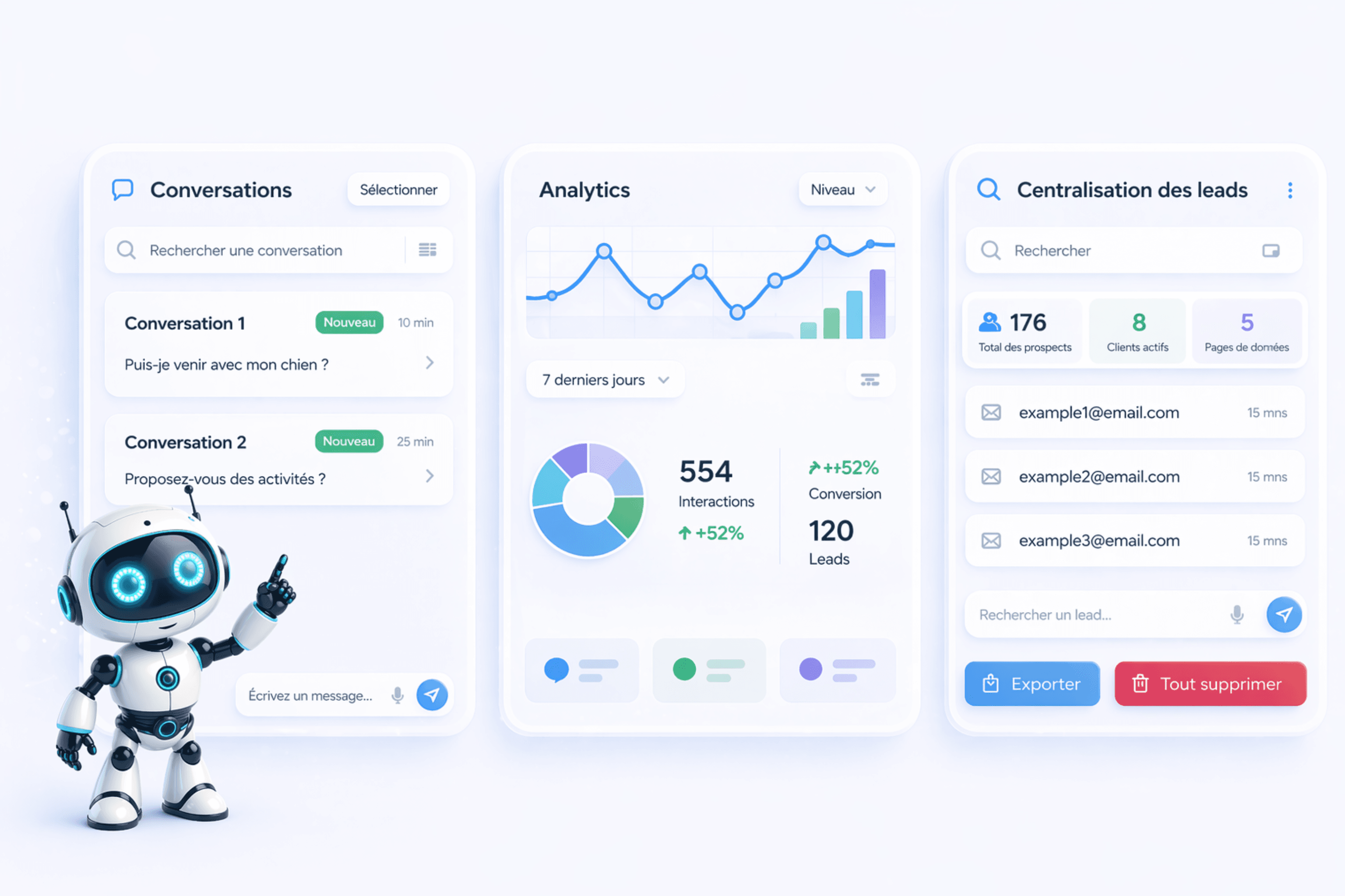 Plateforme client dédiée
